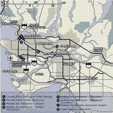 Vancouver Airport Map